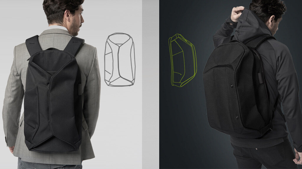 Orphosis | The shape-shifting backpack