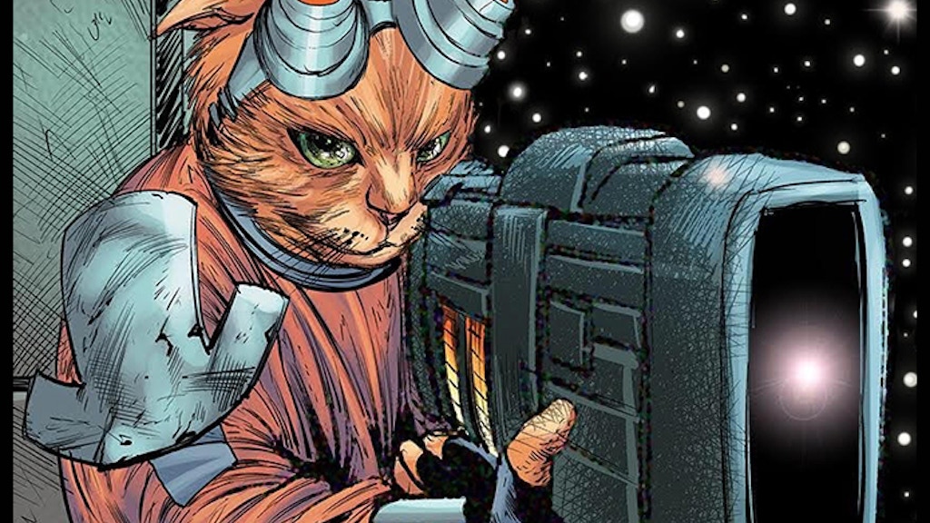 Space Pussycat: Feline Science Fiction Hardcore Hardcover