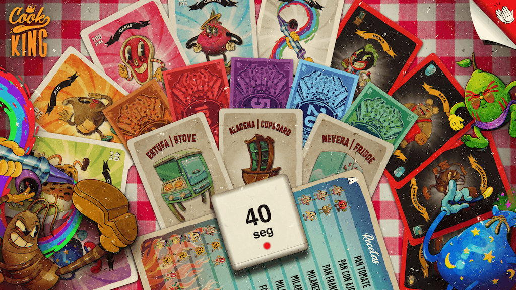 ¡Cook King, a card game!