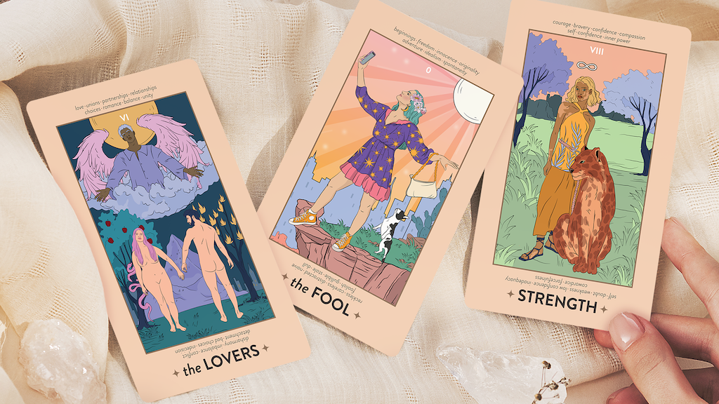Neoteric Feminine Tarot by Wyspell
