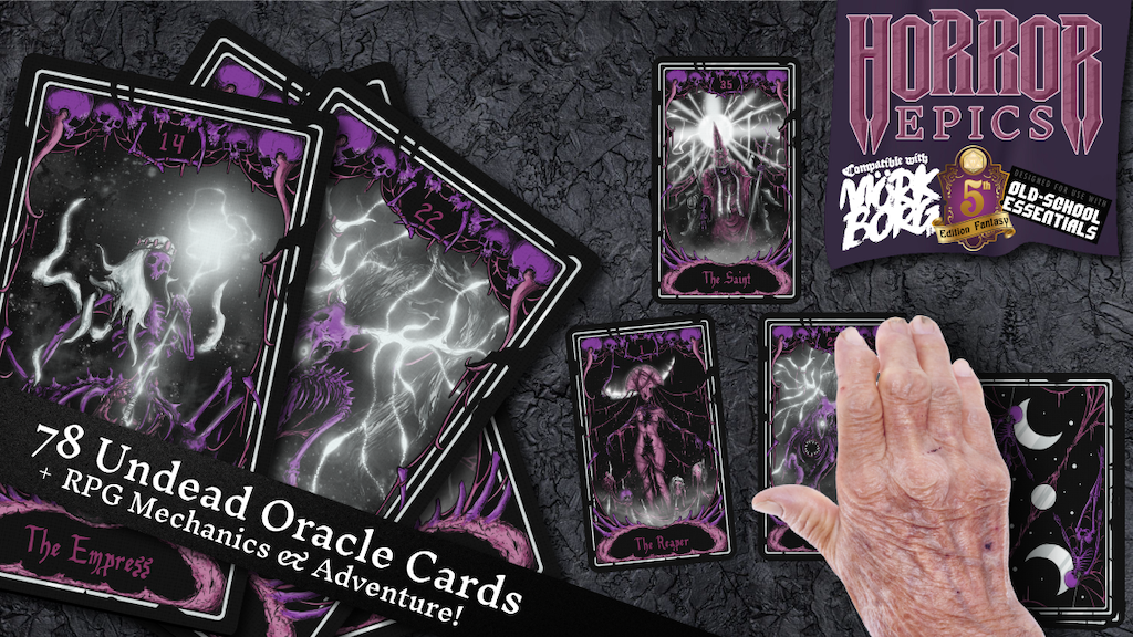 Horror Epics: Undead Oracle Deck & GrymWyrd Vol. 3