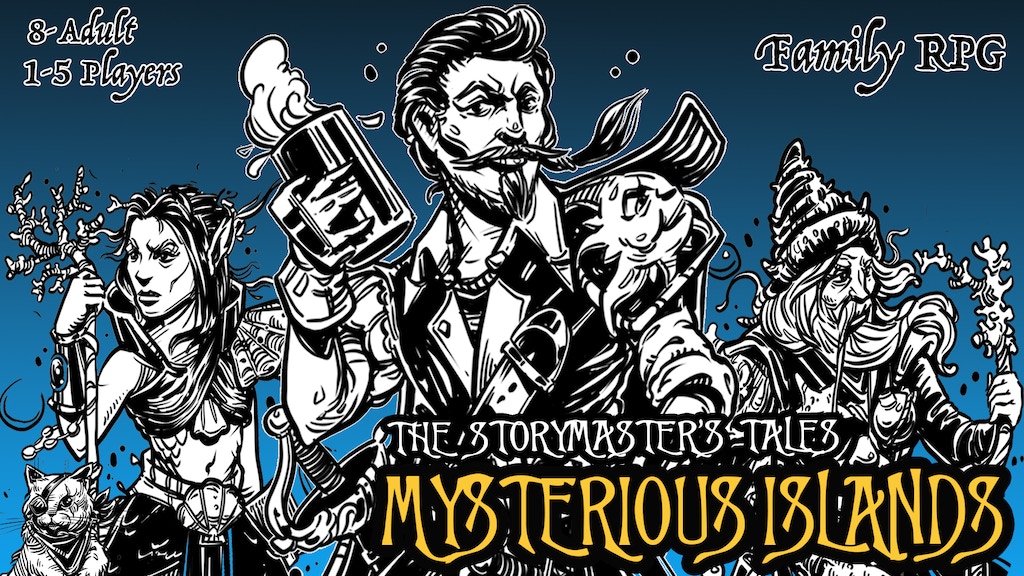 The Storymaster's Tales "Mysterious Islands" Family RPG