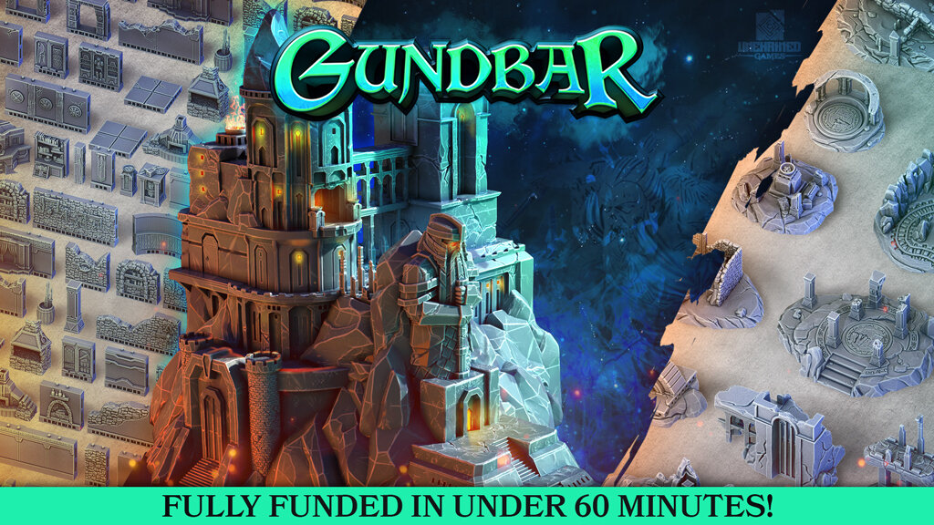 Preorder The Mountain City Of Gundbar 3D Printable Terrain On BackerKit