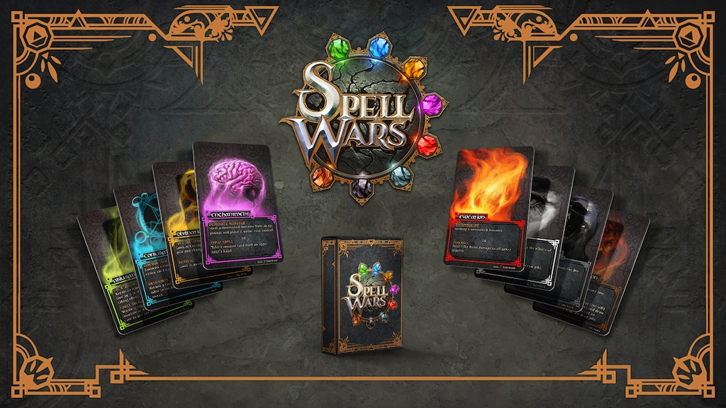 Spell Wars: A fast-paced strategy card game