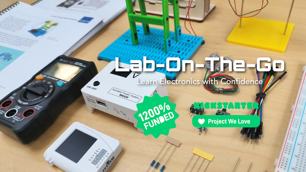 Lab-On-The-Go, learn electronics with confidence