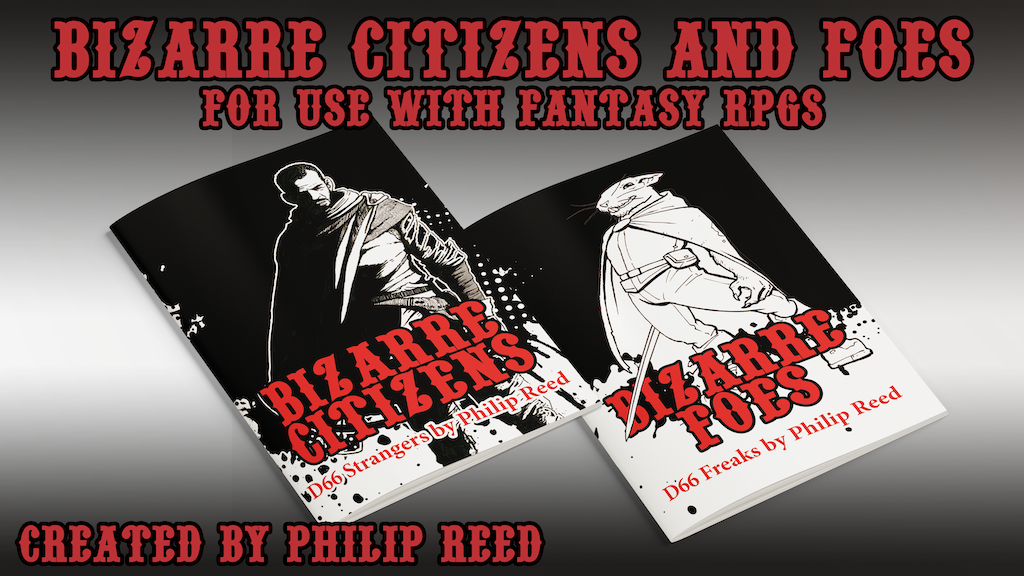 Bizarre Citizens and Foes, for Use With Fantasy RPGs