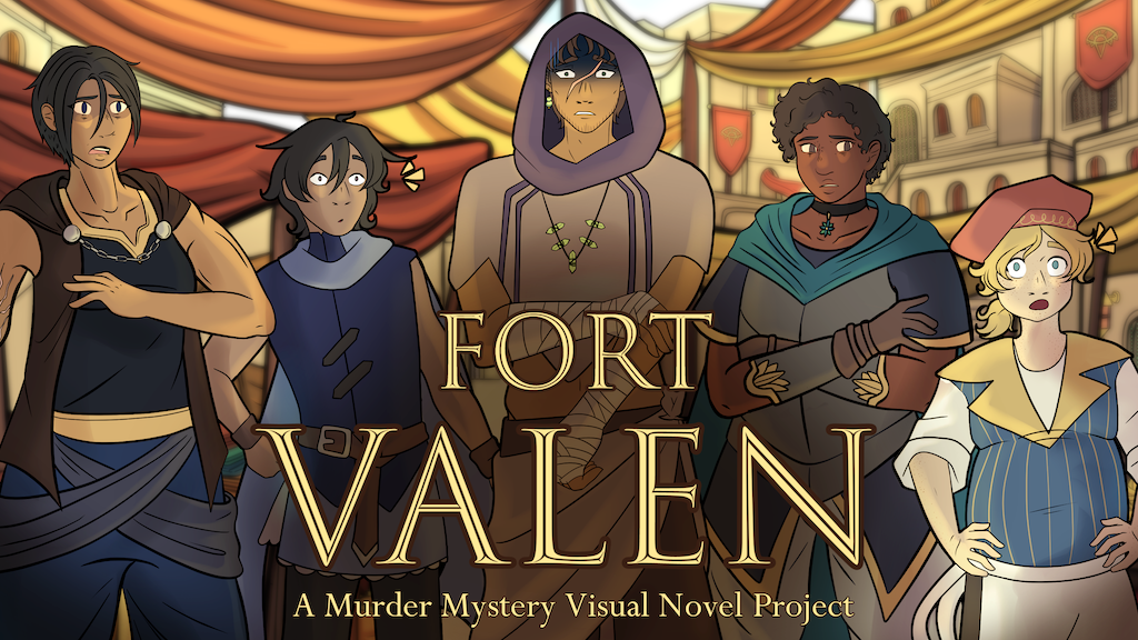 Fort Valen: A Visual Novel Fantasy Murder Mystery