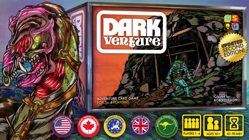 DARK VENTURE: An Adventure Card Game 2ND EDITION!