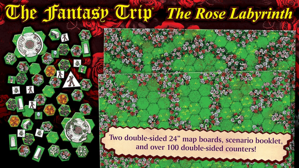 Rose Labyrinth Roleplaying Game Adventure Set