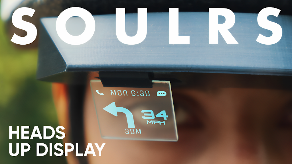 SoulRS HEADS-UP DISPLAY For Bikes and Motorbikes.