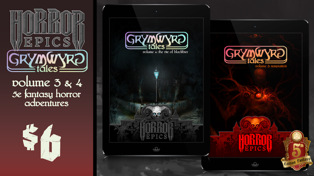 GrymWyrd Tales - Volume 3 & 4