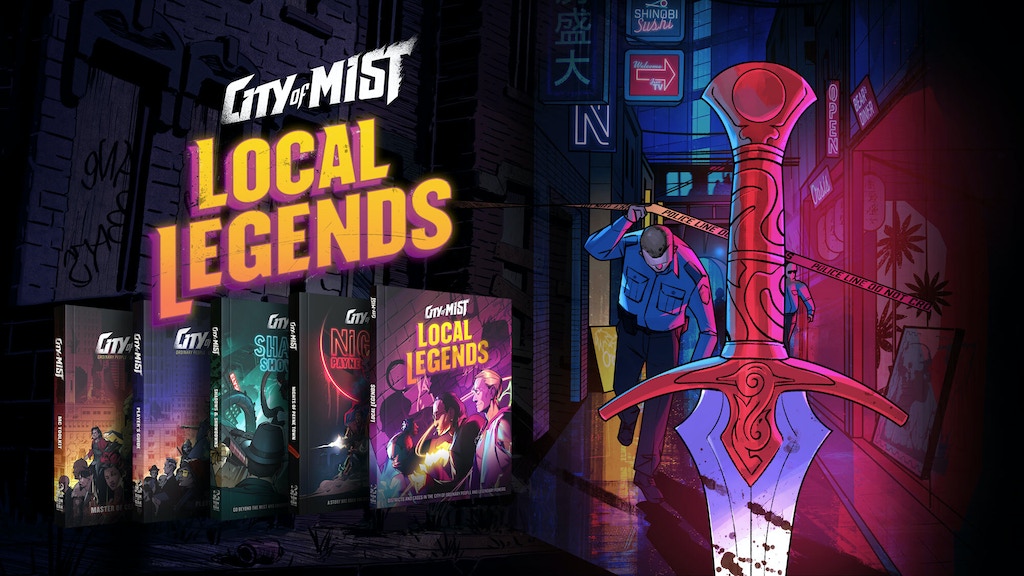 City of Mist RPG: Local Legends