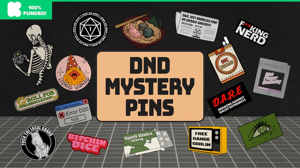 DND Mystery Pins