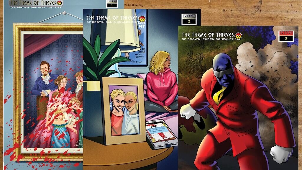 Make 100-The Theme of Thieves Issues 1-3 Comic & Soundtrack!