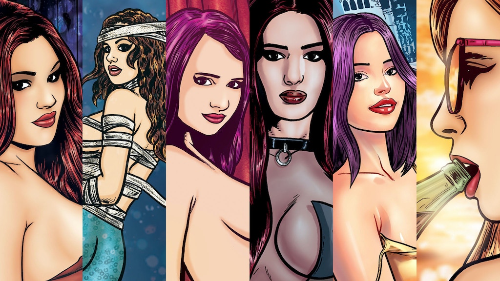 Bad Girl Comics Anthology Volume 1 : 120+ pages of comics!