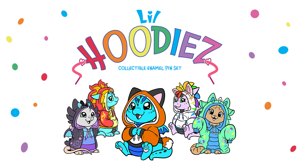 Lil Hoodiez Enamel Pin Collection