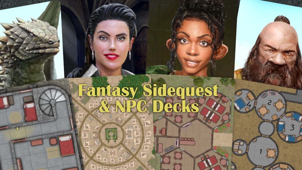 Fantasy Sidequest & NPC Decks