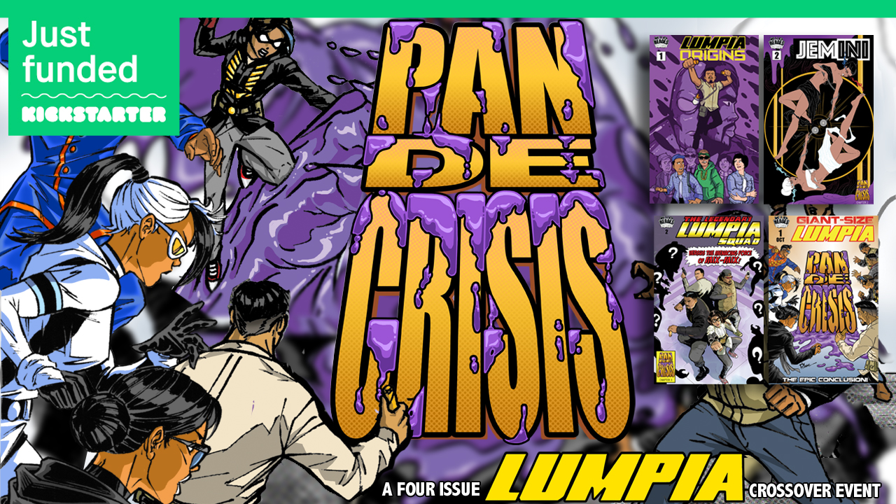 PAN DE CRISIS - 4 Issue Filipino American LUMPIA Comic Saga