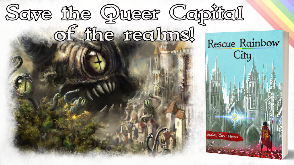 Rescue Rainbow City for Pf2e & 5e - LGBT+ adventure