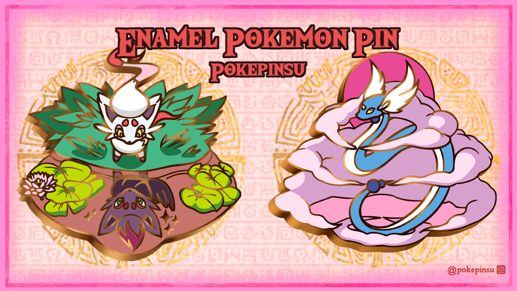 Pokemon hard enamel pins