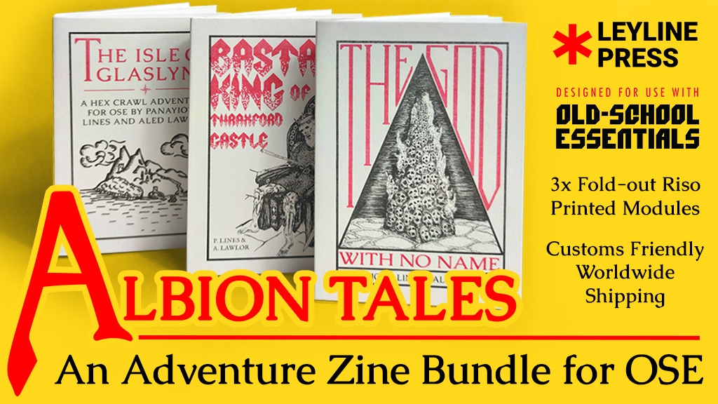 Albion Tales: A Retro Fantasy Adventure Zine Bundle for OSE