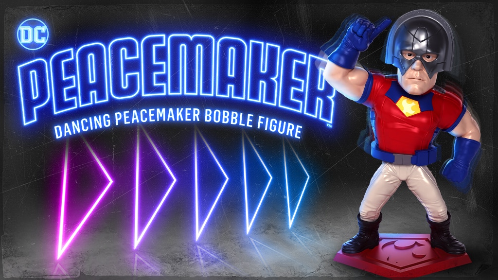 Dancing Peacemaker Bobble Figure