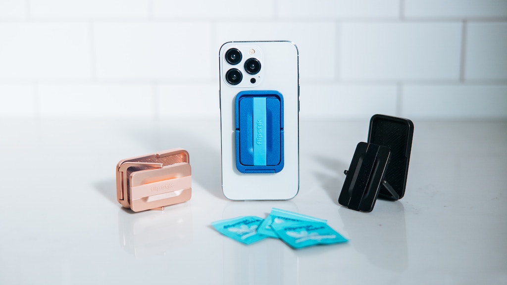 Preorder Flipstik Pro Phone Accessory Mount, Stand, and Grip on BackerKit