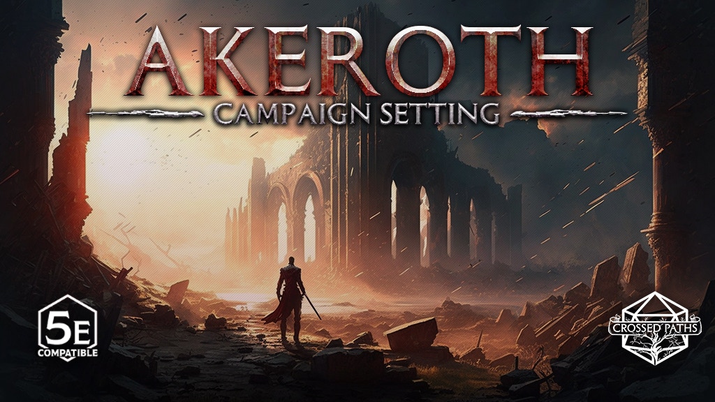 Akeroth - TTRPG Campaign Setting & Worldbuilding Guide