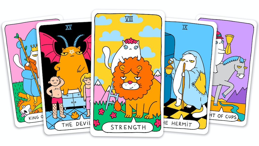 Paws Tarot Deck by Wyspell