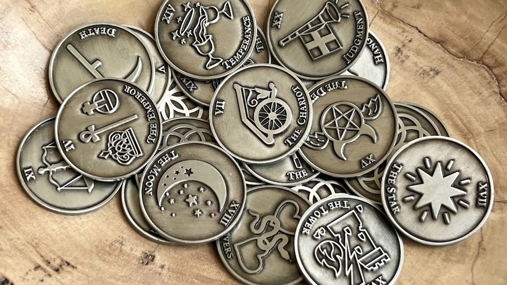 Mystic Metals Divination Coins