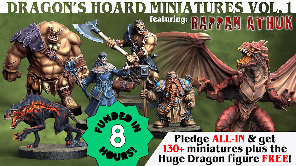 Next Level Miniatures: Dragon's Hoard Miniatures Vol. 1