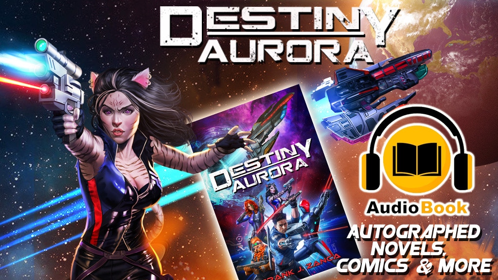 Destiny Aurora -- AudioBook, Novel Series, & Graphic Novel