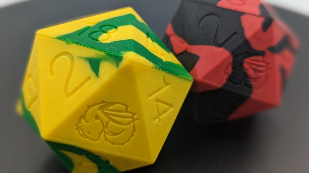 Giant Silicone Dice Set