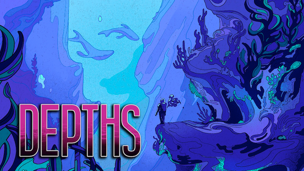 Depths - A Graphic Novel about Grief and Underwater Survival