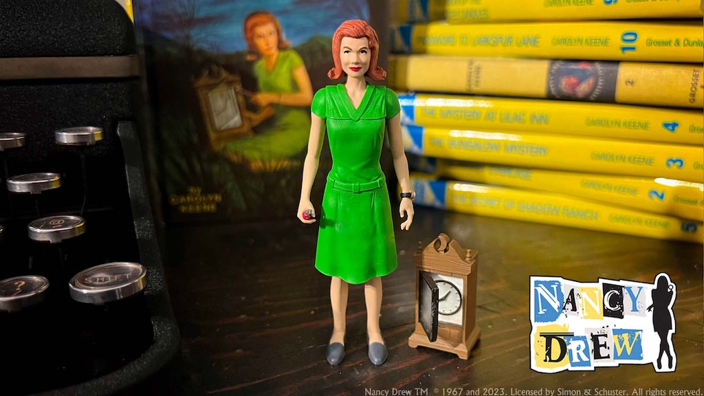 Nancy Drew Retro-Style Action Figures and an All-New Novella