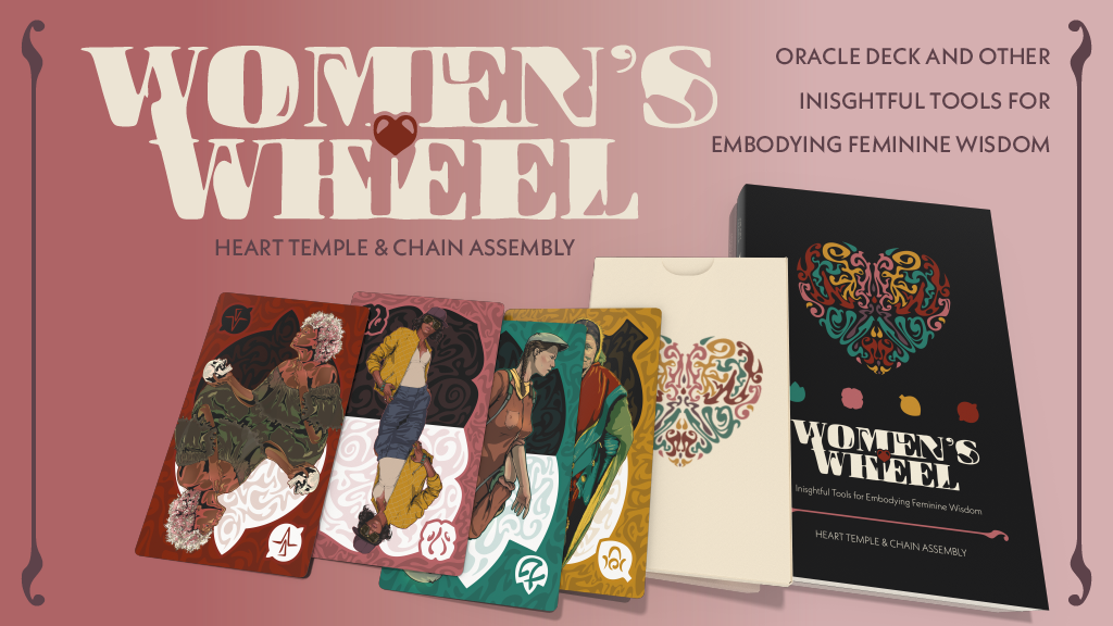 Women's Wheel Oracle Cards and Book