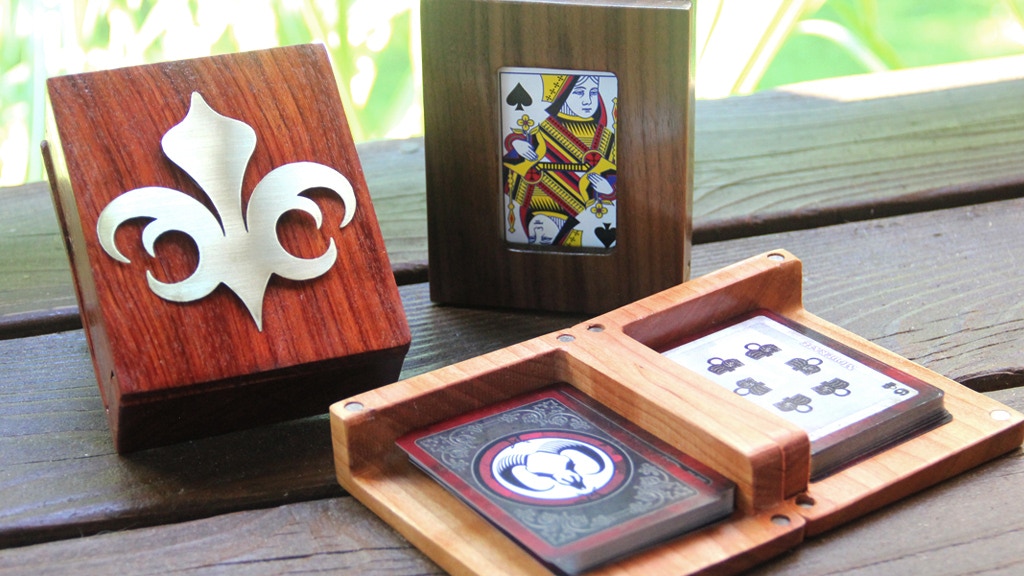 The Deck Jacket - A High Quality Wooden Card Holder