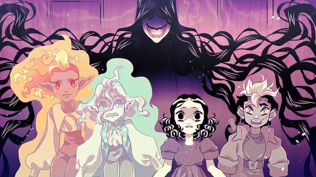 Mary Shelley's School for Monsters Horror Graphic Novel