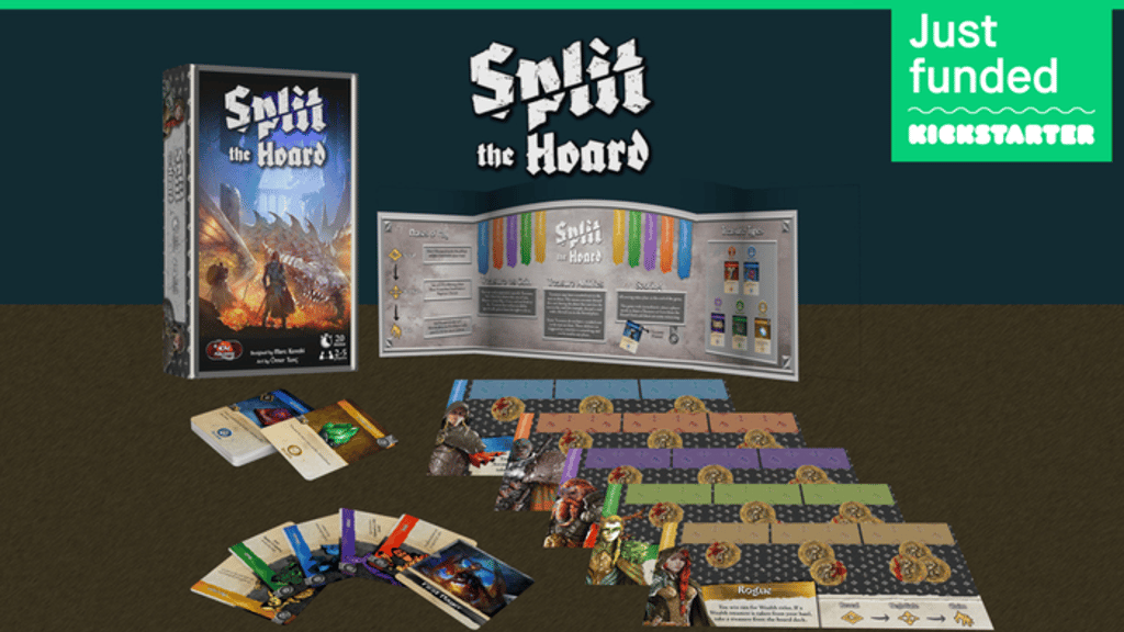 Split the Hoard: A competitive card game for 2-5 players