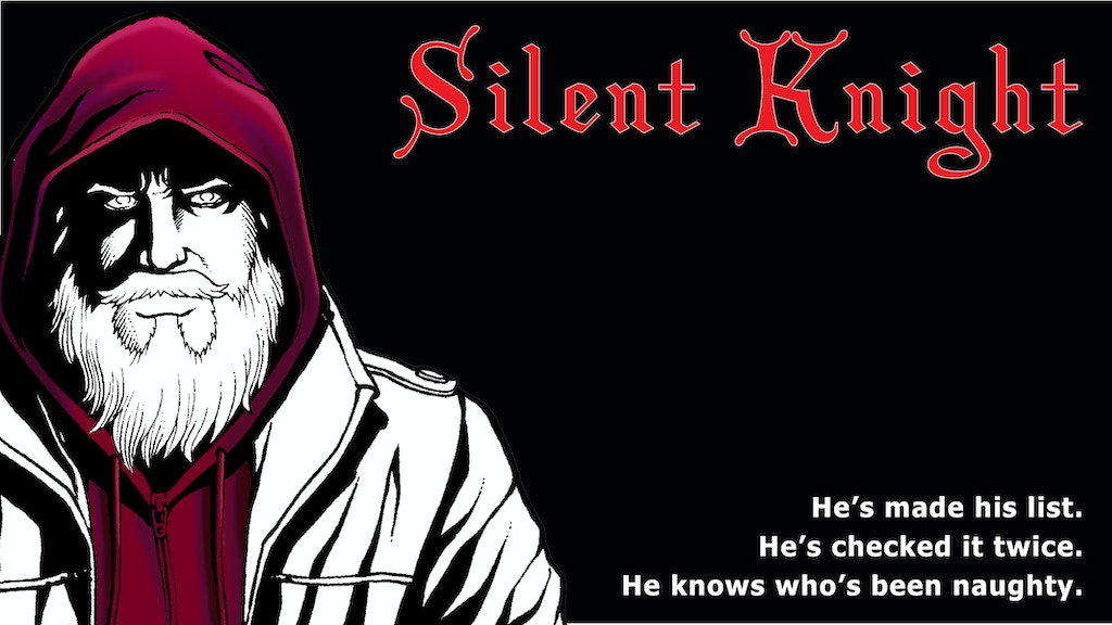 SILENT KNIGHT #1 – A crime noir comic starring Santa Claus