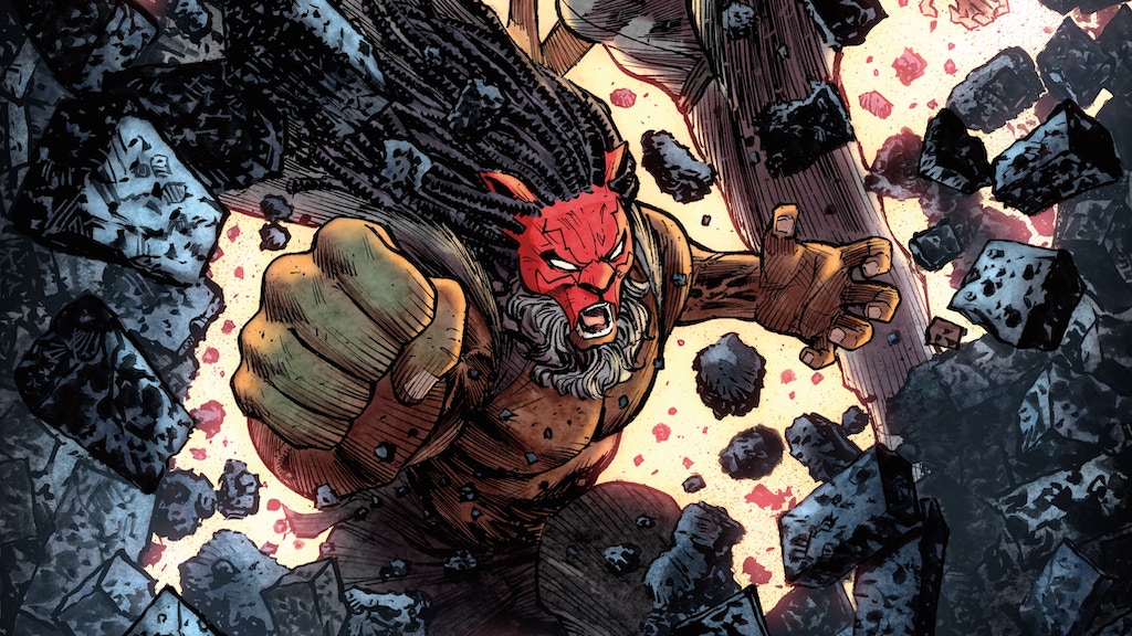 WAR LION #1--A Brutal Martial Arts Dystopian Epic