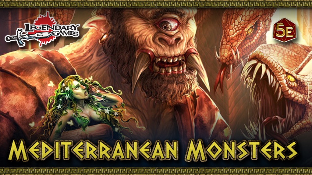 Mediterranean Monsters & Mythology for DnD 5E