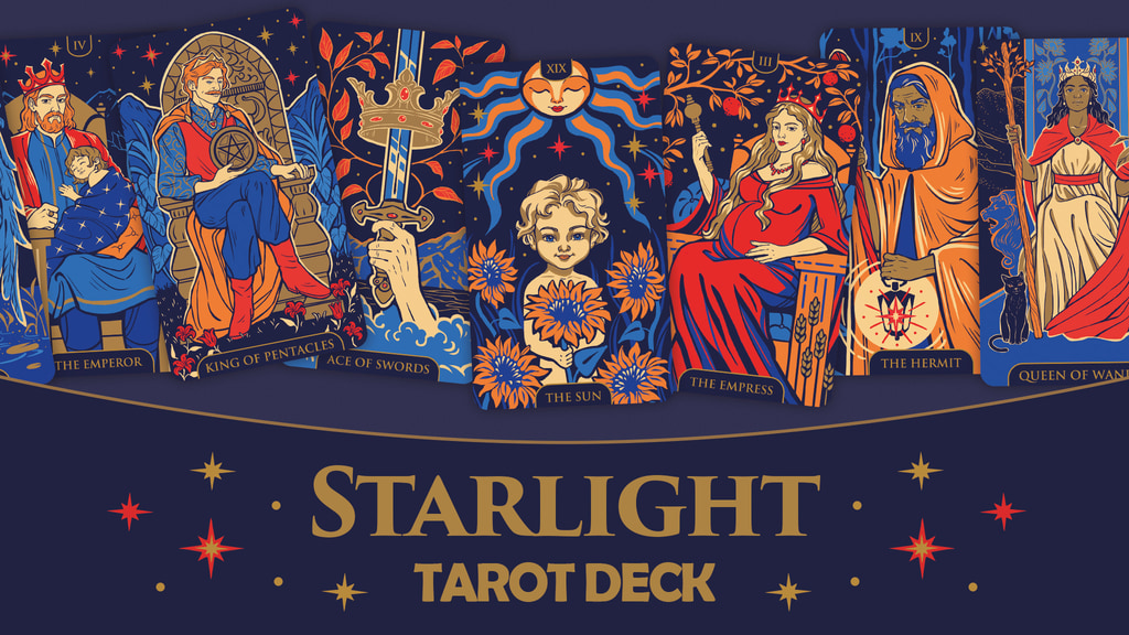 Starlight Tarot Deck by Wyspell