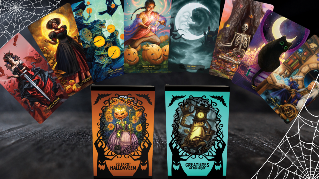 78 Tarot Halloween - Tarot Deck & Companion Oracle