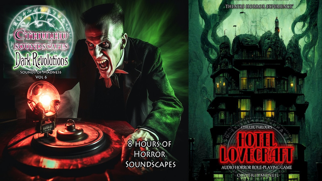 Cthulhu Parlour: Sounds of Madness Vol 6 & Hotel Lovecraft