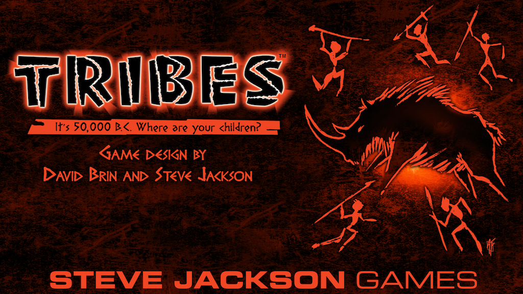 Steve Jackson Games' Tribes - A Prehistoric Boardgame / RPG!