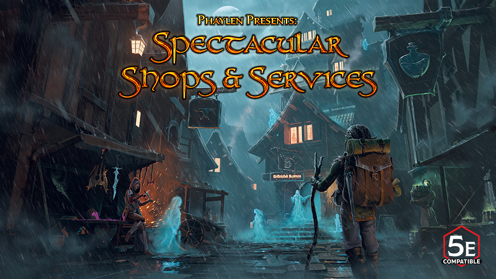 Spectacular Shops & Services (5e)