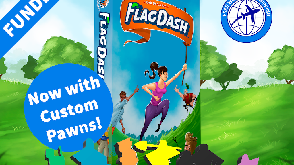 Flag Dash: A tactical team game of capture-the-flag