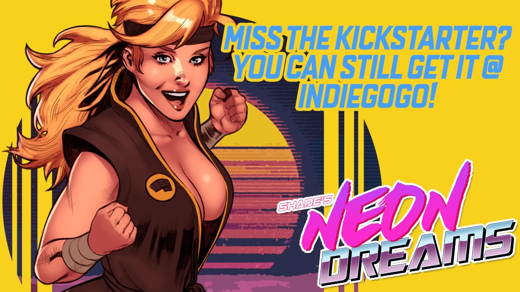 Neon Dreams: A super-hot, retro 80s action-adventure comic!