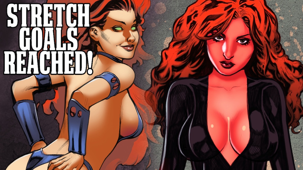 Dangerous Curves/MAVRIX Erotic Superhero Comics 2ND CHANCE!